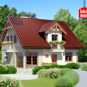 Projekt domu Dom przy Wiosennej 5