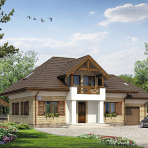 Projekt domu Wierzba (CE)