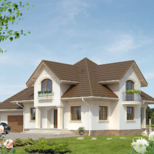 Projekt domu Bachus 9 (CE)