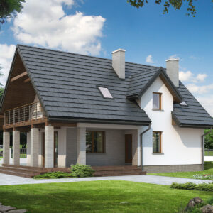 Projekt domu Zięba (KO)