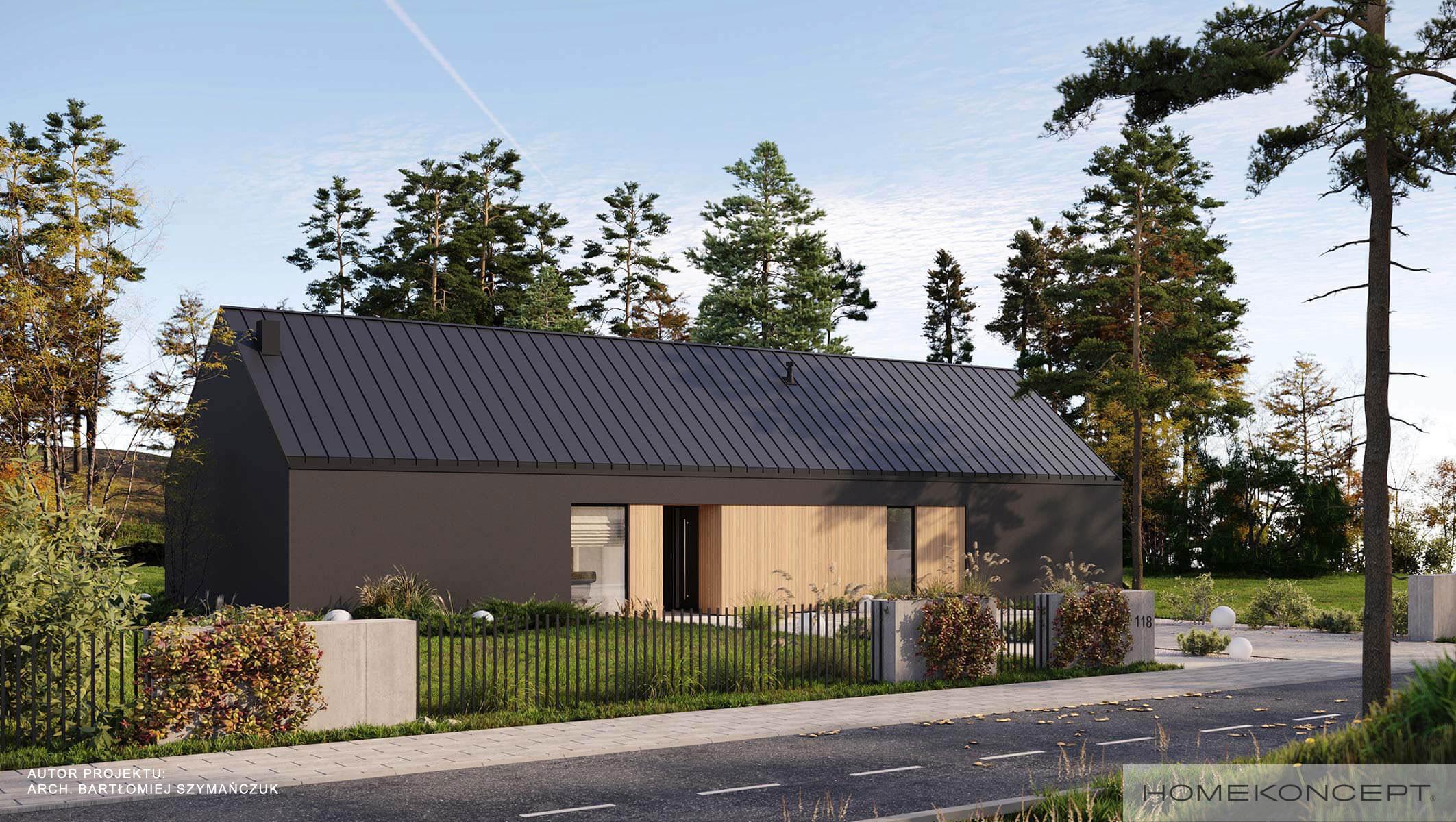projekt-domu-nowoczesna-stodola-homekoncept-118-lustro-z-3-widok-wjazdu