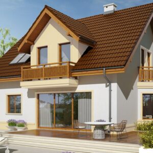 Projekt domu Mati III G1 Mocca