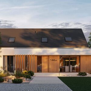 Projekt HOMEKONCEPT 144 wariant 01