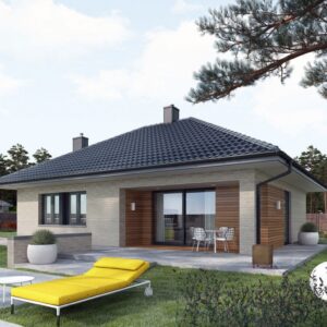 Projekt domu Mini 1 (wiązary)