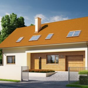 Projekt domu E6 G1 ECONOMIC (wersja B)