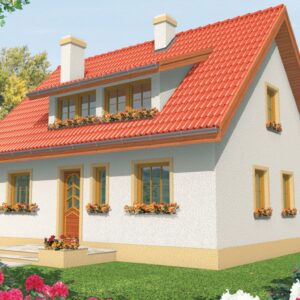 Projekt domu Calineczka