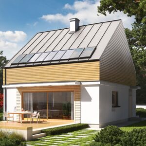 Projekt domu E3 ECONOMIC (wersja B)