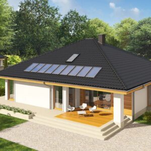 Projekt domu Flori III G1 ECONOMIC (wersja A)