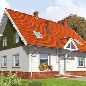 Projekt domu Honoratka (z wiatą)