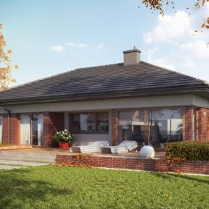 Projekt domu Dominik G2 (wersja B)