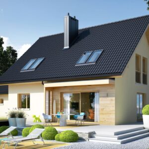 Projekt domu E5 G1 ECONOMIC (wersja C)