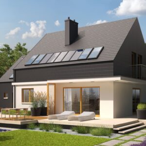 Projekt domu E5 G1 ECONOMIC (wersja B)