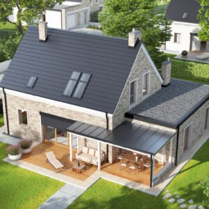 Projekt domu Tymon G1 (wersja B)