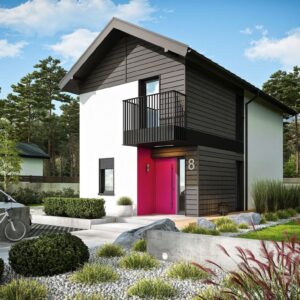 Projekt domu Moniczka
