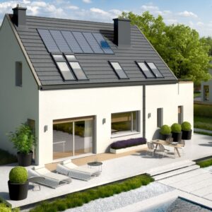 Projekt domu Oskar (z wiatą)