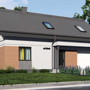 Projekt domu uA34v6