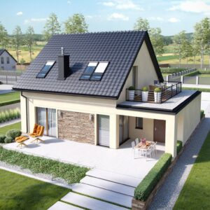 Projekt domu E14 III G1 ECONOMIC