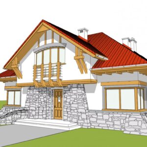 Projekt domu Edek
