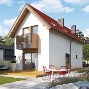 Projekt domu Moniczka II (wersja B)