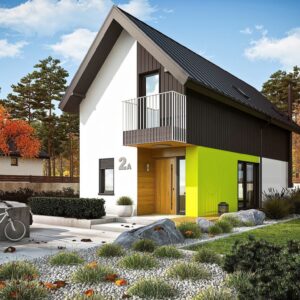 Projekt domu Moniczka II (wersja A)