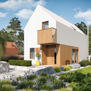 Projekt domu Moniczka II (wersja D)