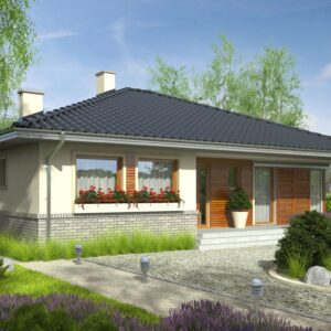 Projekt domu Flori II (30 stopni)