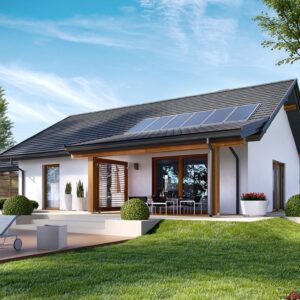 Projekt domu Kornel VI (z wiatą) ENERGO