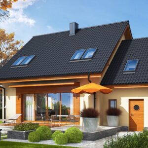 Projekt domu E3 G1 ECONOMIC (wersja A)