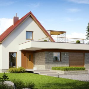 Projekt domu E13 II G1 ECONOMIC