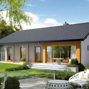 Projekt domu Eryk III (wiązary)